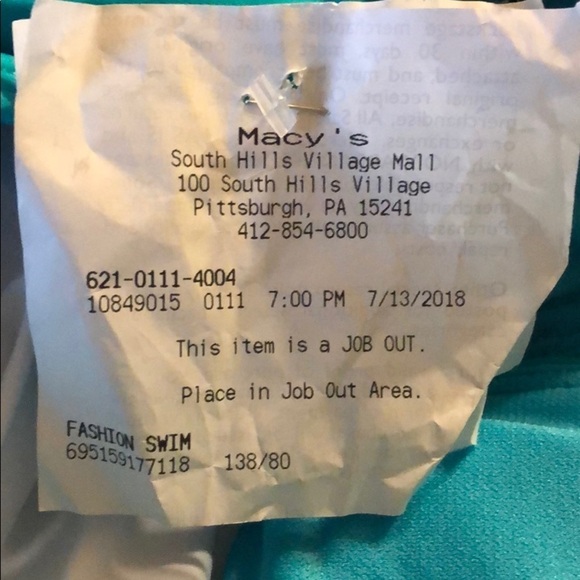 KENNETH Cole New York Shirr Thing One Piece - Picture 5 of 6